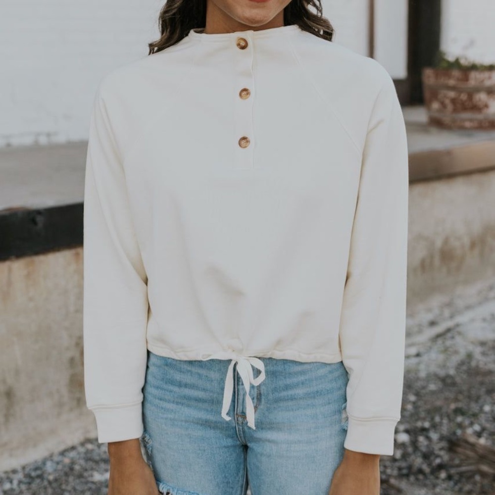 Henley Sweater, Roolee / Grade&Gather, Small